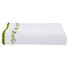 Twin Embroidered Flat Sheet