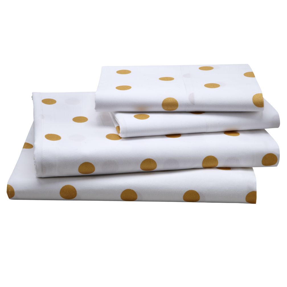 Dot Sheet Set (Gold)