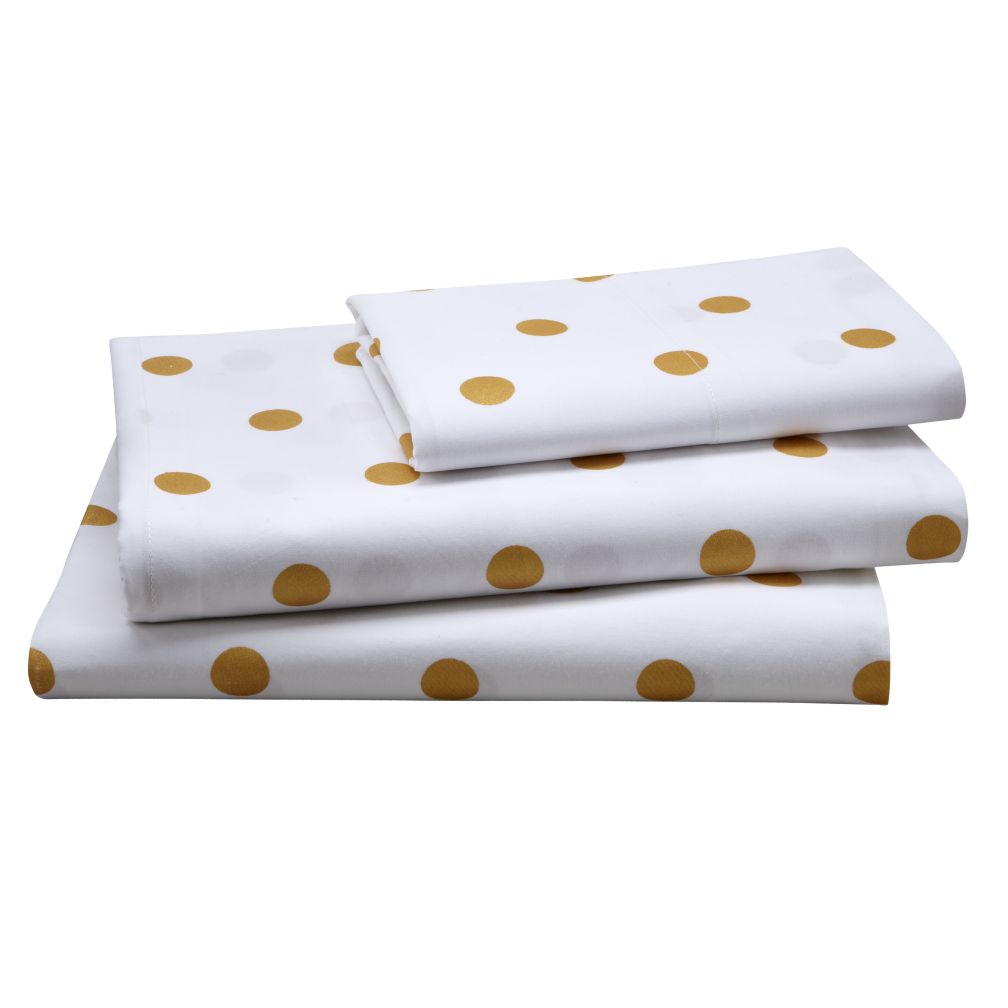 Gold Dot Sheet Set (Twin)