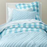 Breezy Gingham Bedding (Blue)