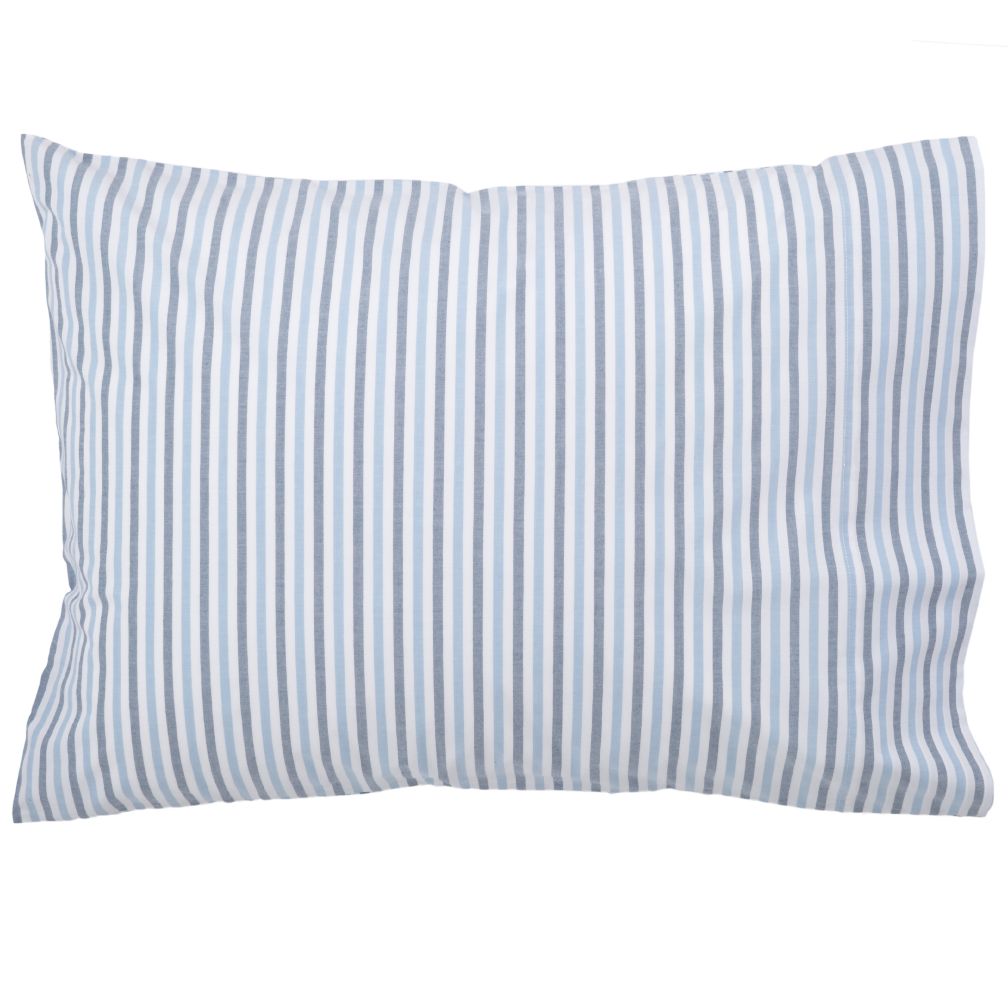 Breezy Stripe Dk. Blue Pillowcase