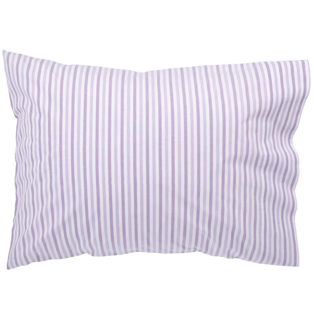 Breezy Stripe Lavender Pillowcase