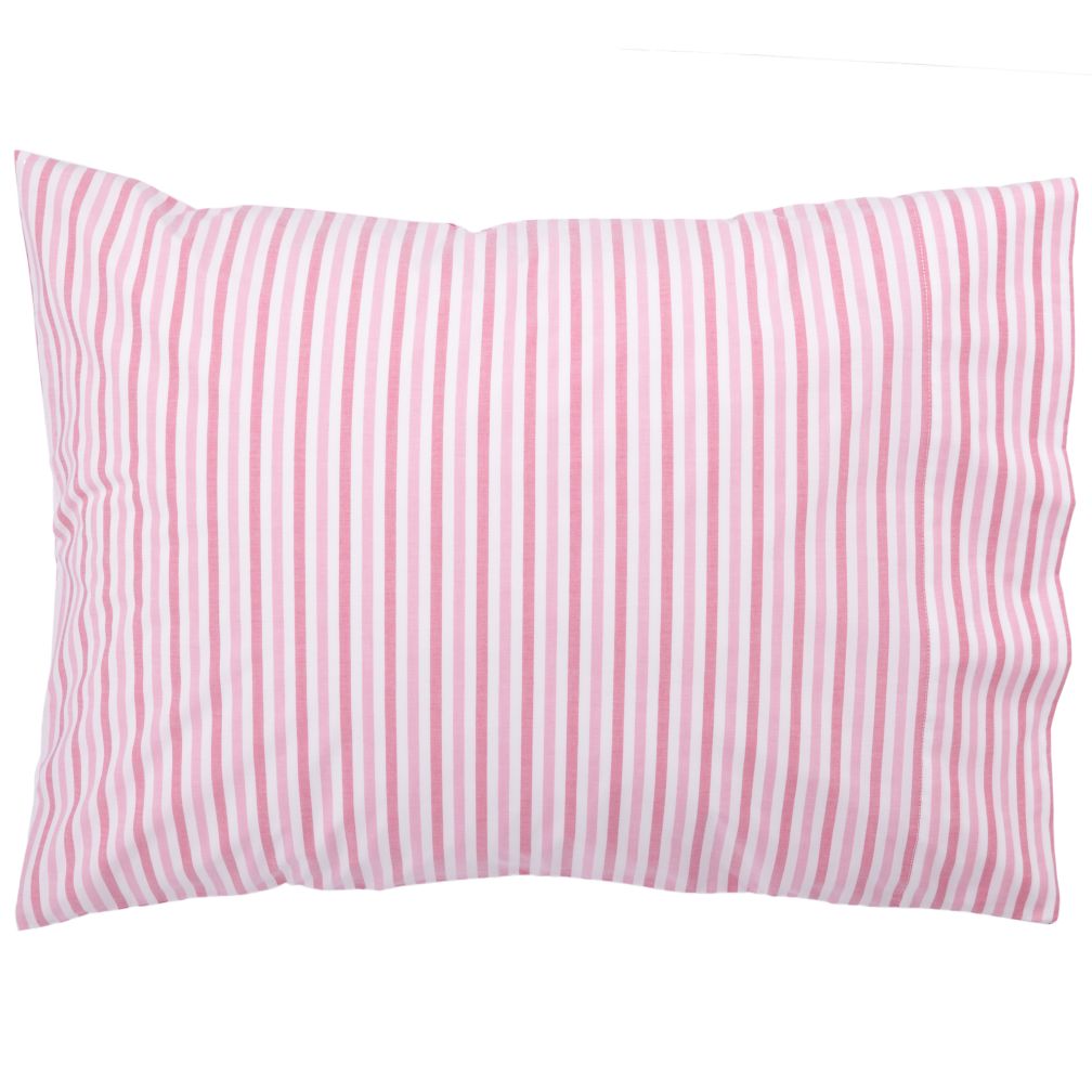 Breezy Stripe Hot Pink Pillowcase