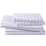 Breezy Stripe Sheet Set (Lavender)