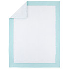 Twin Teal Extended Stay Duvet Cover
