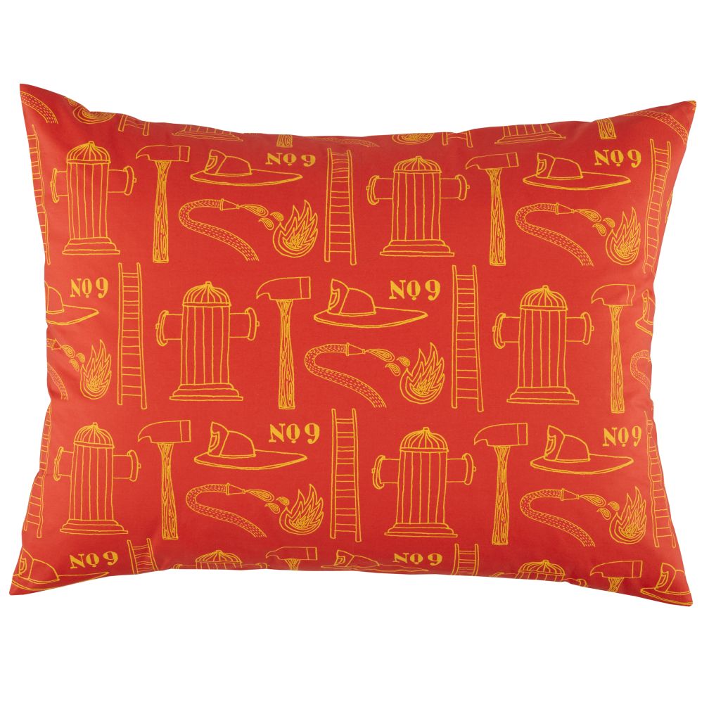 Fire Cadet Printed Sham