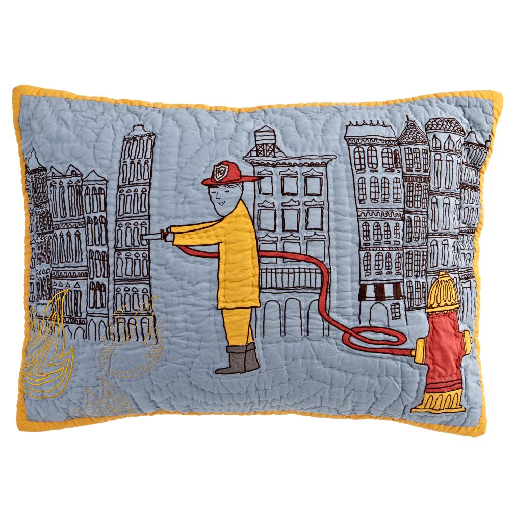 Fire Cadet Quilted Sham