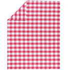 Twin Hot Pink Gingham Duvet Cover