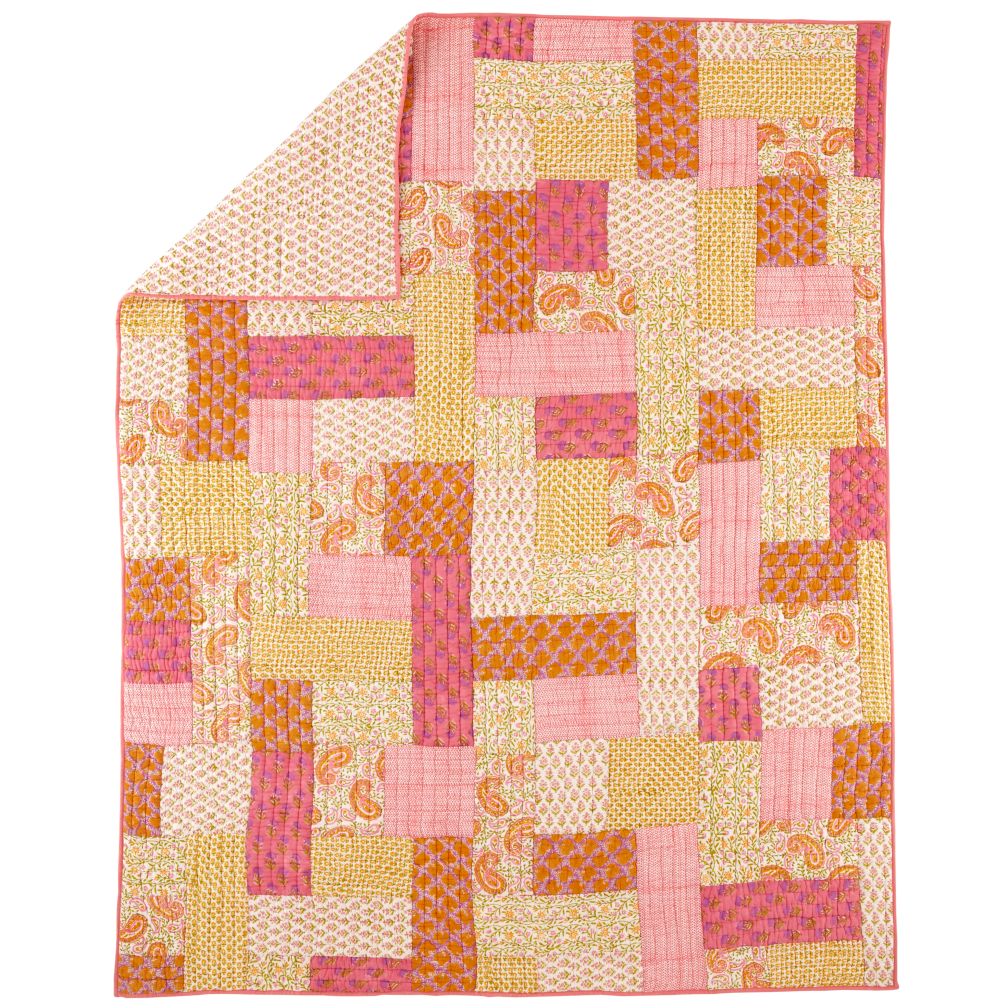 Handpicked Patchwork Quilt (Full-Queen)