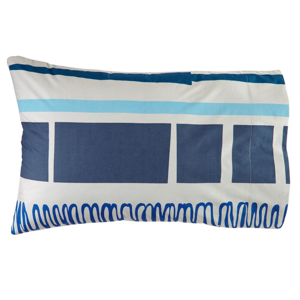High Frequency Squares Pillowcase