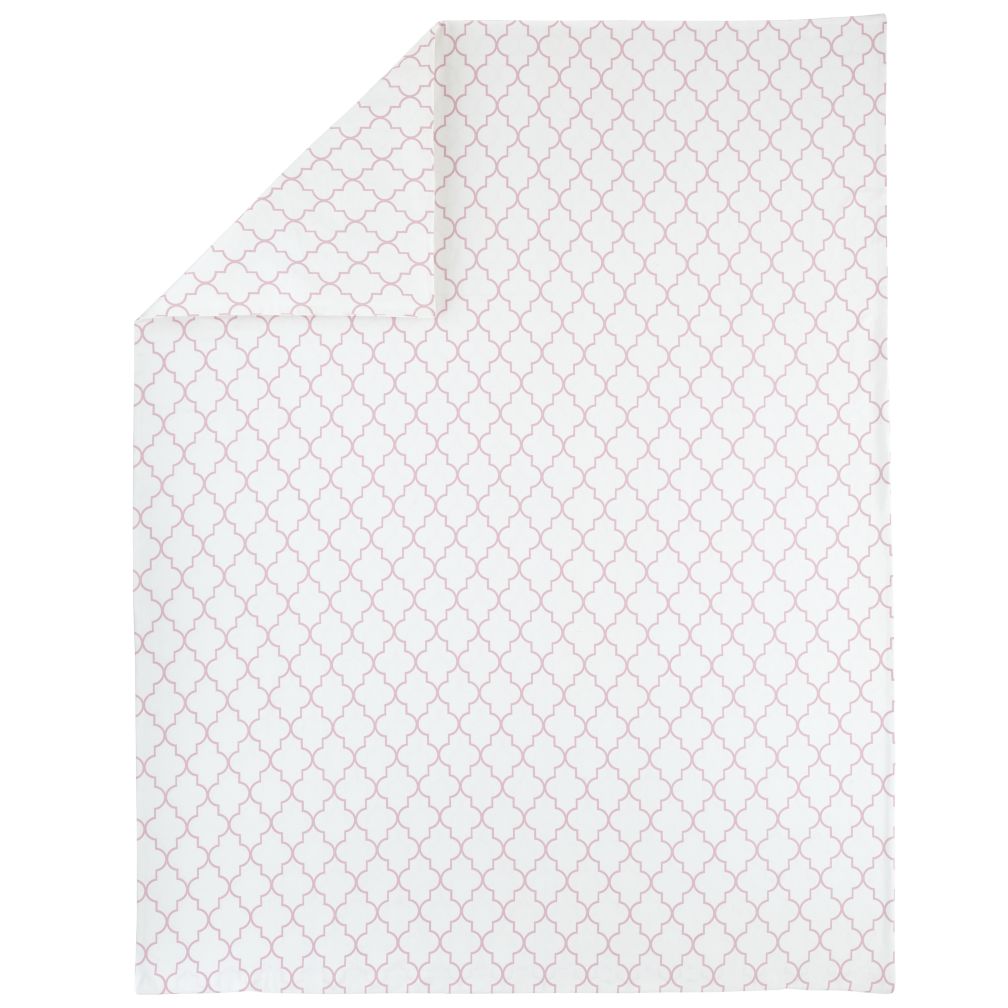 In the Mix Pink Duvet Cover (Twin)