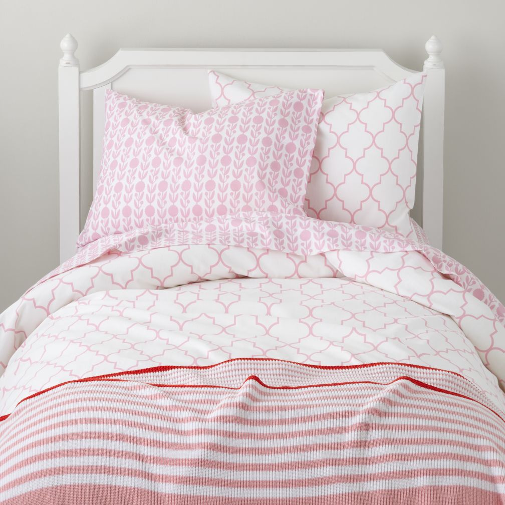 In the Mix Duvet Cover (Pink)