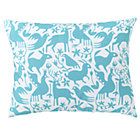 Teal Animal Sham