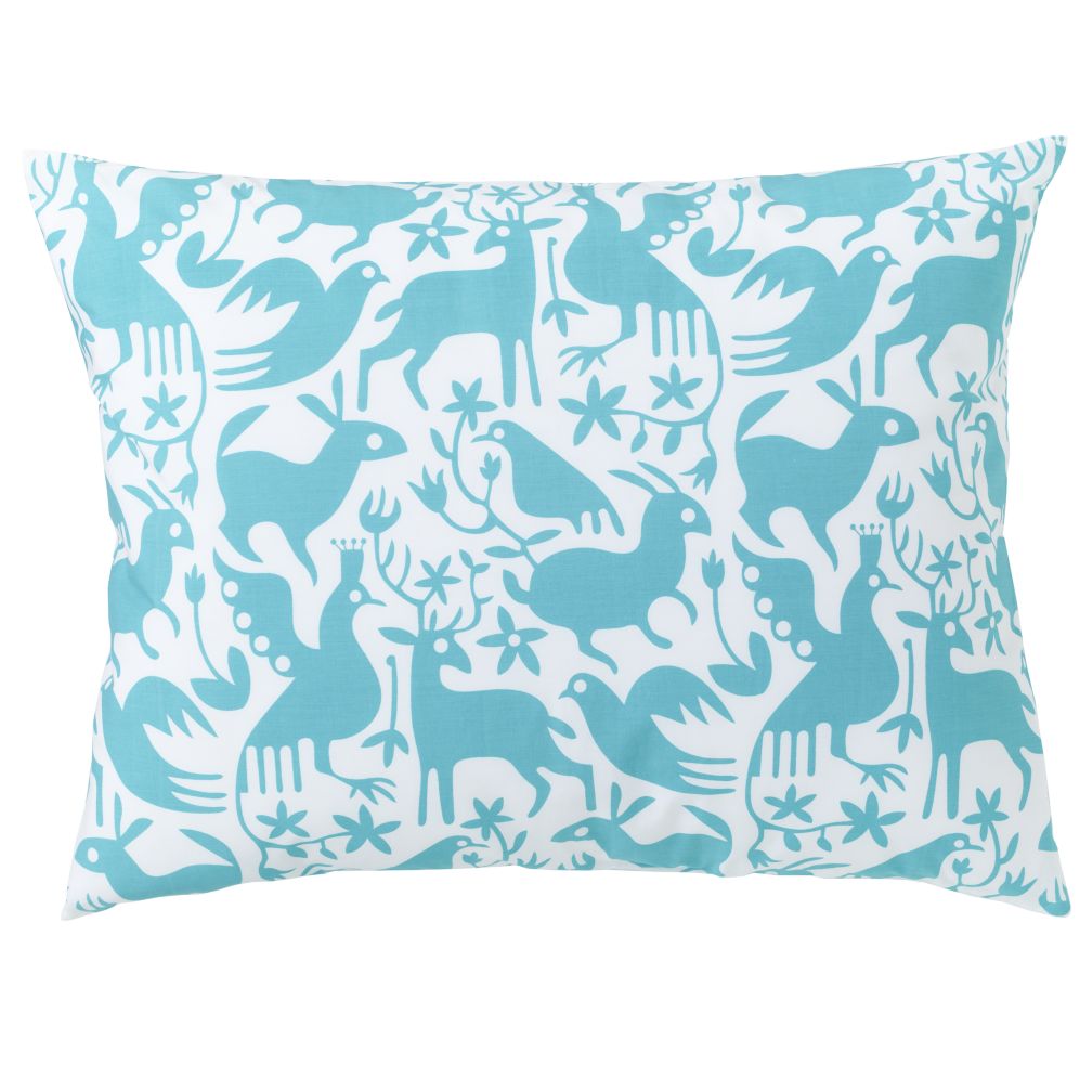 Animáles Grafico Sham (Teal)
