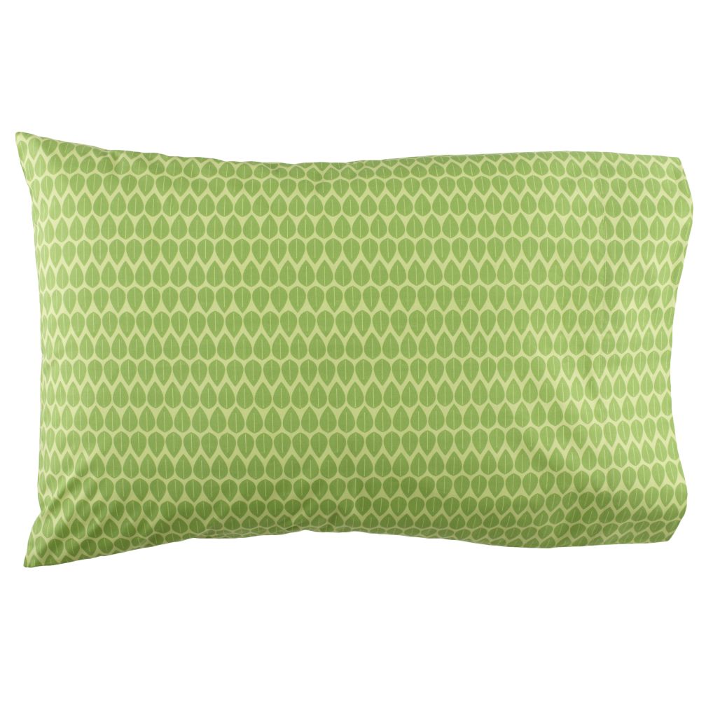 Rainforest Green Leaf Pillowcase
