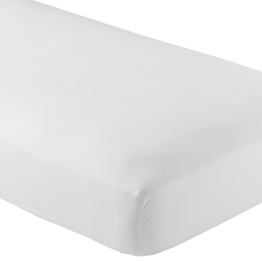 White Fitted Sheet (Twin)