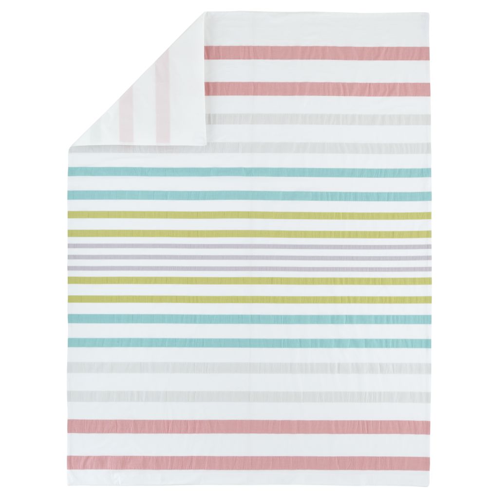 Full/Queen Sherbet Stripes Duvet Cover
