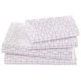 Window Pane Sheet Set (Lavender)