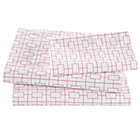 Twin Pink  Window Pane Sheet Set(includes 1 fitted sheet, 1 flat sheet and 1 case)