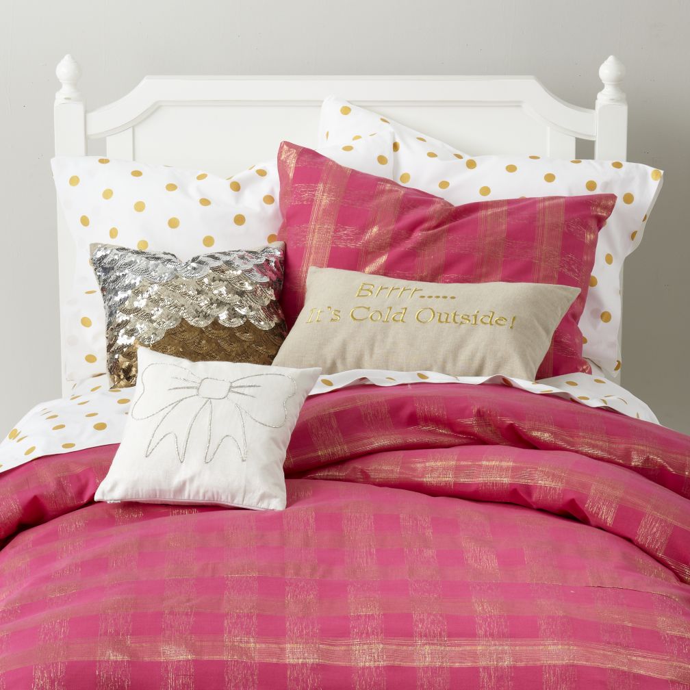 Bands of Gold Duvet Cover
