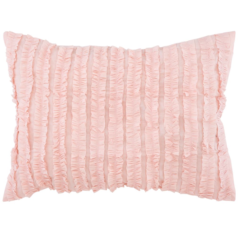 Bedding of Roses Multi Ruffle Sham (Pink)