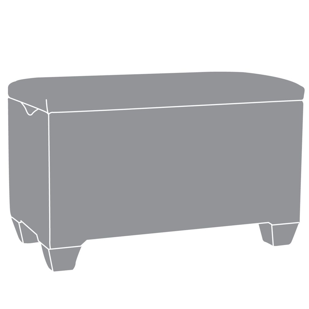 As You Wish Storage Bench with Feet