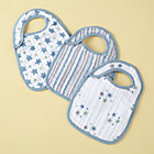 Stars Snap Bibs (Set of 3)
