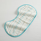 Blue Aden Beads Bamboo Burpy Bib