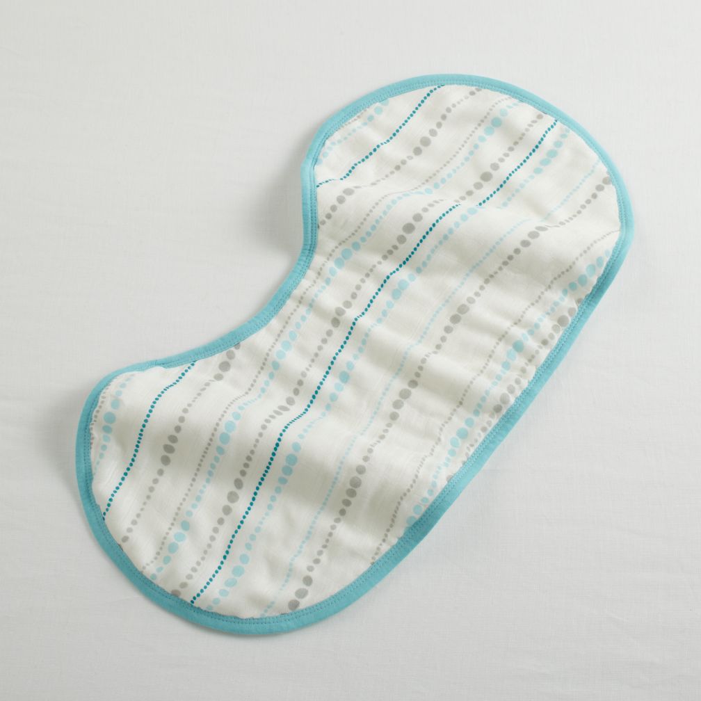 Bamboo Burby Bib (Blue)