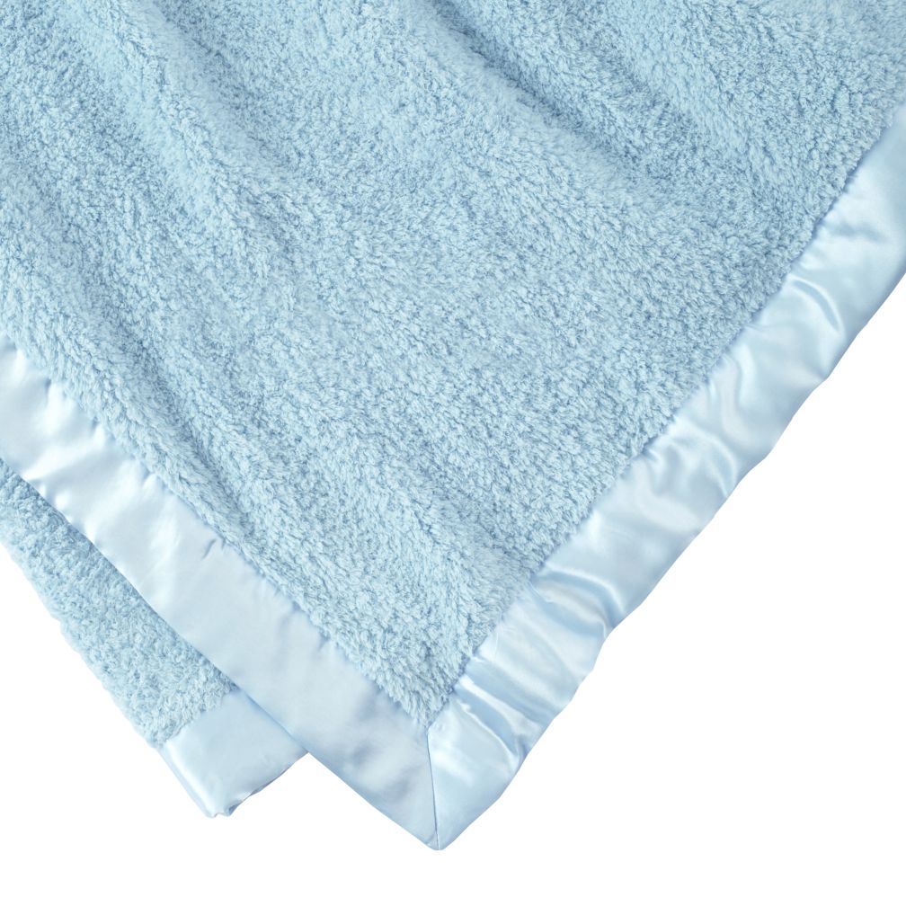 Personalzied Lt. Blue Cuddle Me Softy Baby Blanket