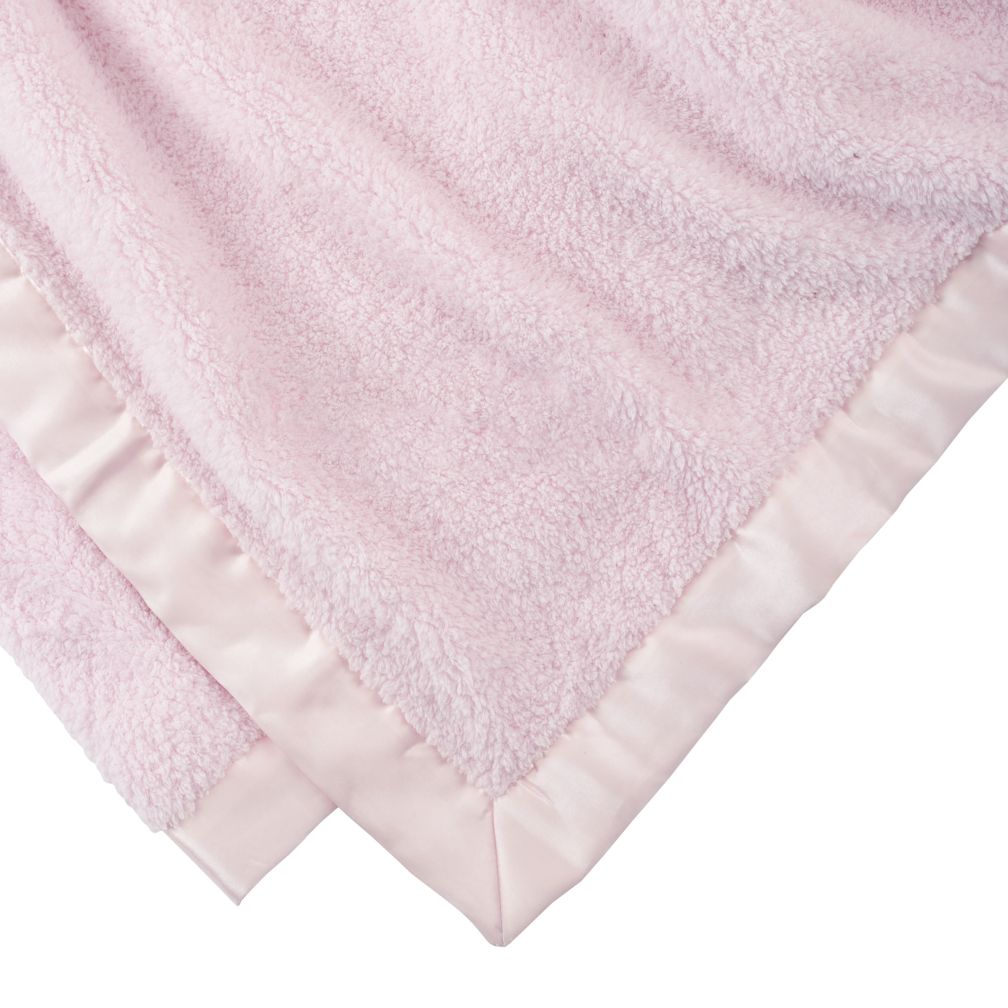 Personalized Pink Cuddle Me Softly Baby Blanket