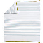 Blue Knit Crib Blanket