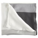 Knit Ombré Blanket (Grey)