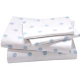 Dots Sheet Set (Blue Pastel)