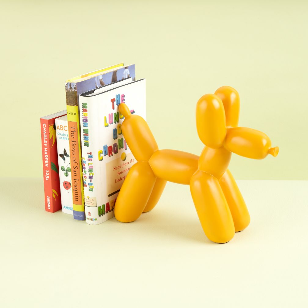 Balloon Animal Bookend (Orange)