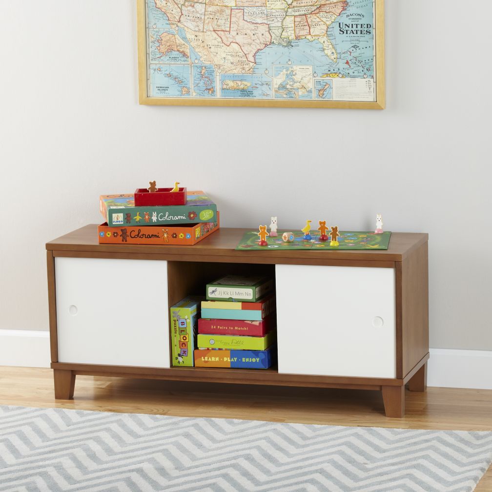 District 2-Door Storage Bench