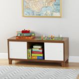 District 2-Door Storage Bench