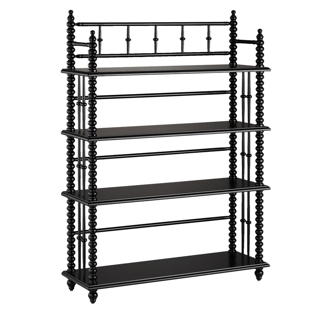 Jenny Lind Bookcase (Black)