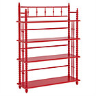 Raspberry Jenny Lind Bookcase