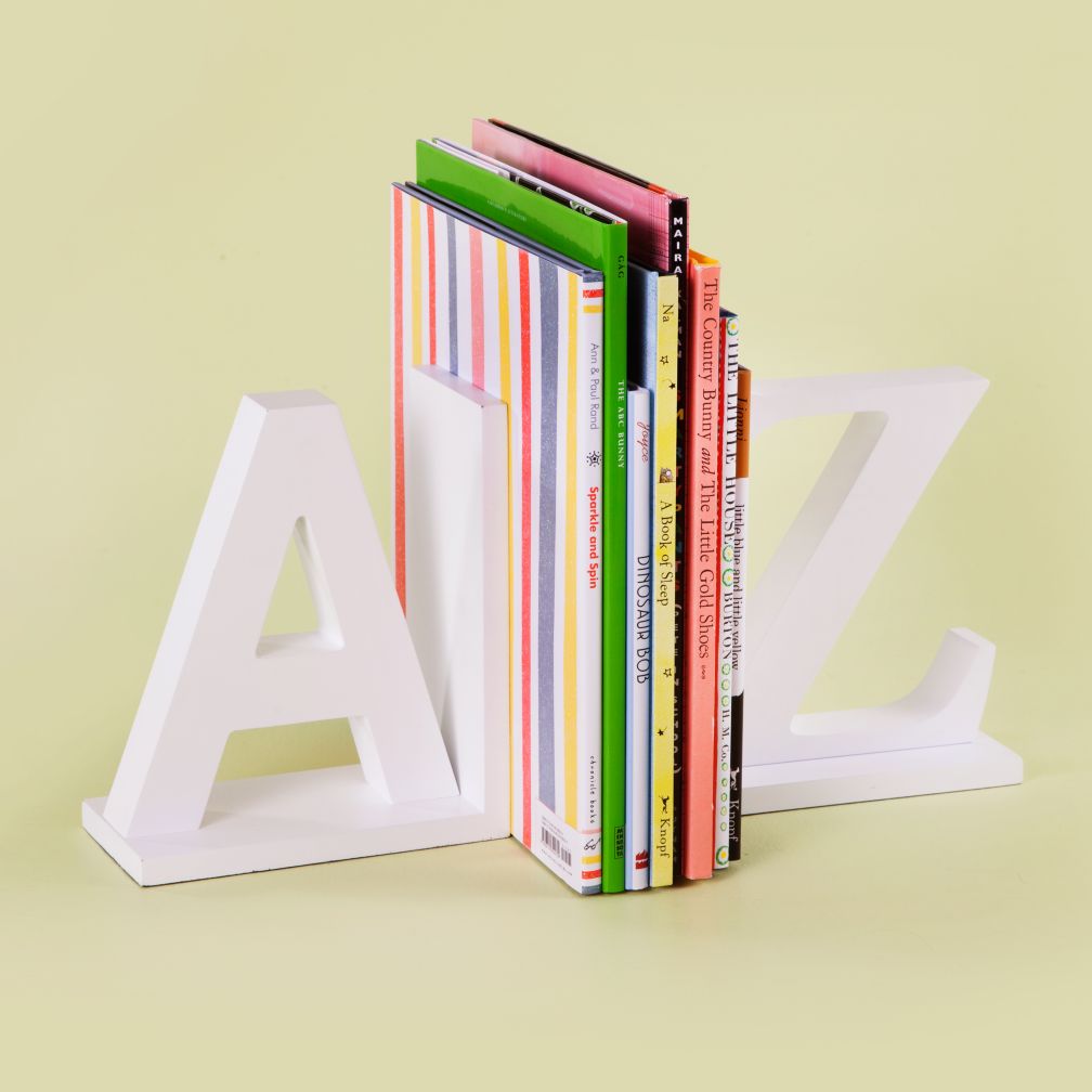 Won't You Come and Read With Me Bookend Set