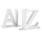 A-Z Bookend Set