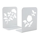 White Leaf Bookend (Set of 2)