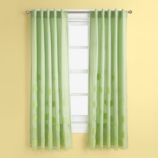 Tiny Bubbles Curtain Panels (Green)