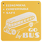 Bus Sign (Yellow)