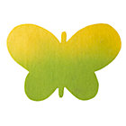 Yellow Caterpillar Felt Butterfly
