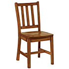 Chocolate Desk ChairFloor to Seat: 18" H