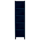 Midnight Blue 5-Cube Bookcase