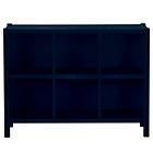 Midnight Blue 6-Cube Bookcase