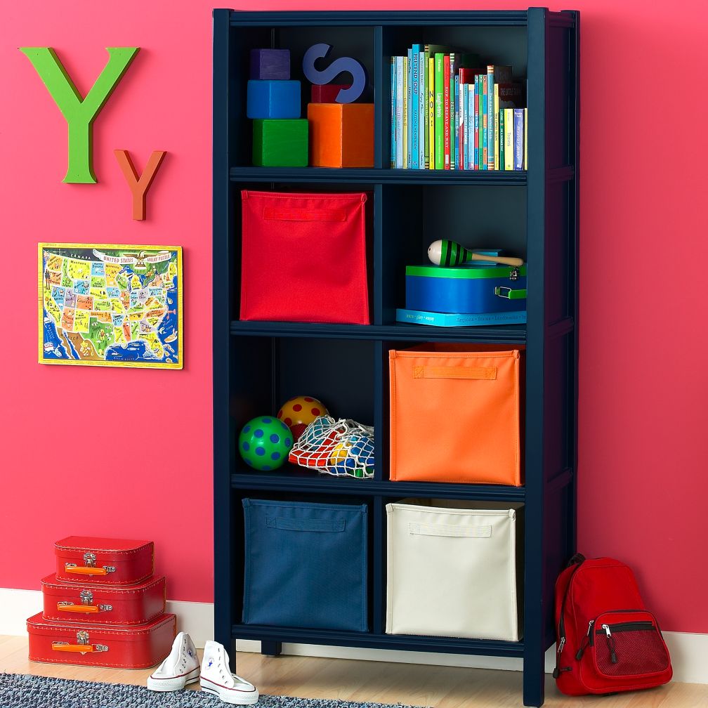 8-Cube Bookcase (Midnight Blue)