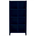 Midnight Blue 8-Cube Bookcase